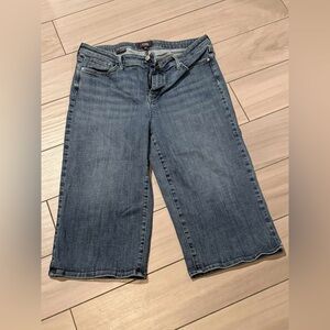 NYDJ Cropped Blue Jeans size 14